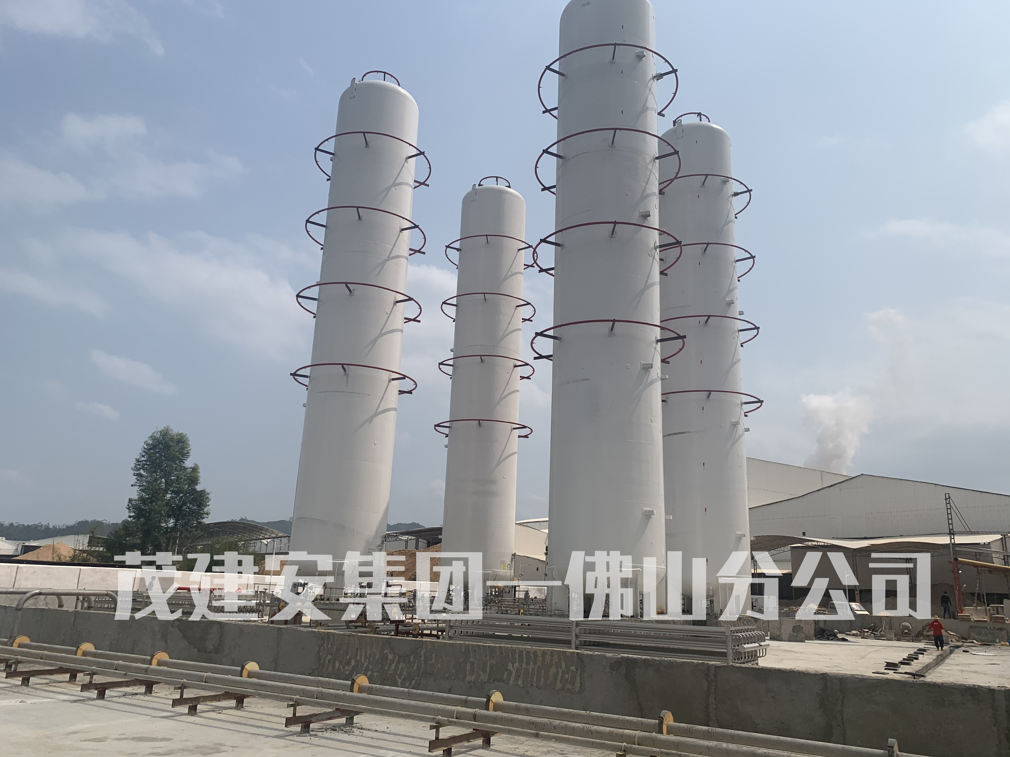 肇慶市璟盛陶瓷有限公司LNG供氣站安裝項目驗收視頻